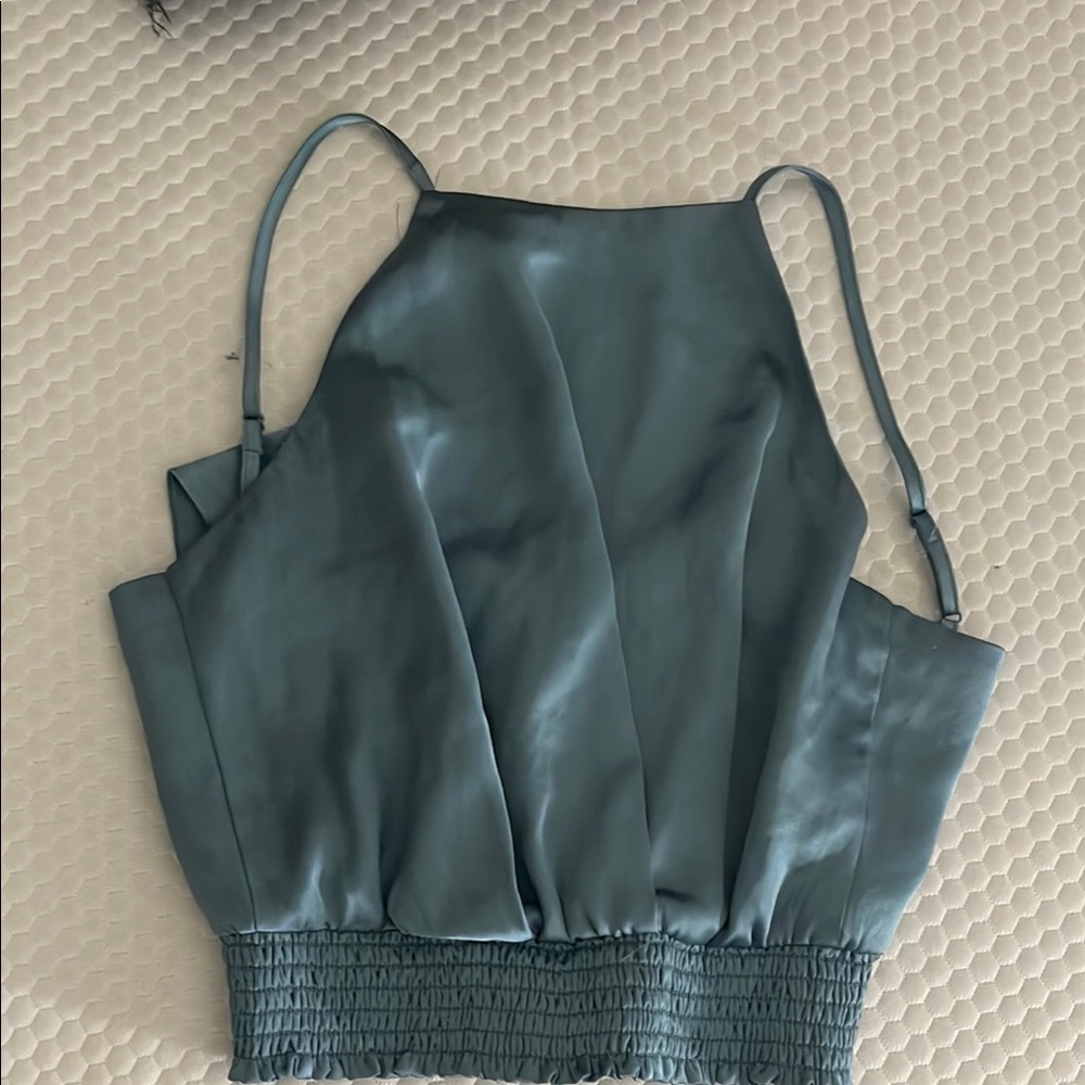 Elegant Blue Women's Top